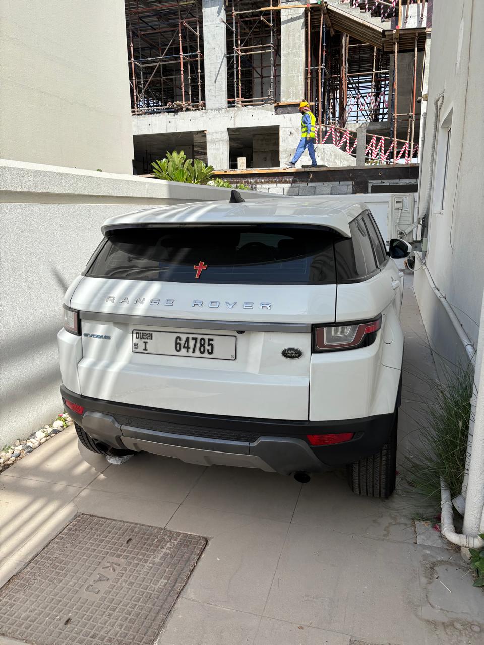 白色的 路虎 Range Rover Evoque Evoque 2018